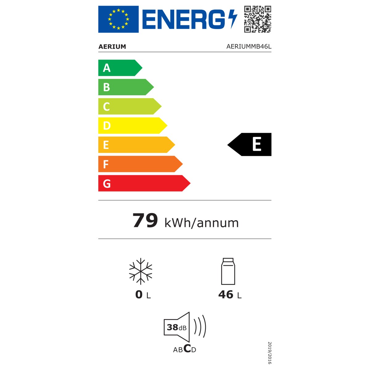 Mini lednička AERIUM MB46L